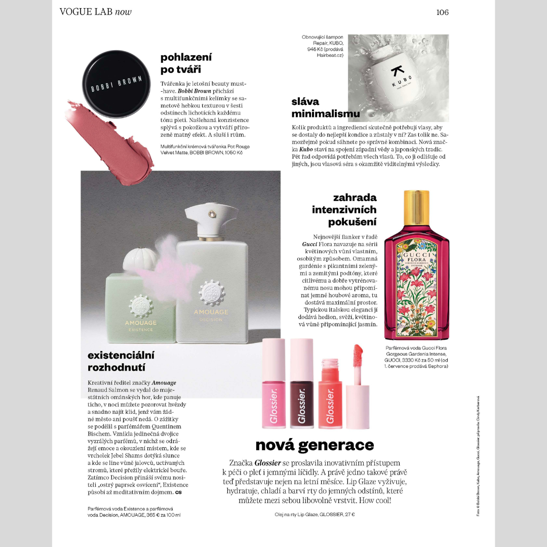 Minimalism conquers hair care.
